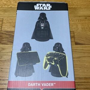 Star Wars Darth Vader Cable Guys Game Controller and Phone Holder Station New!
